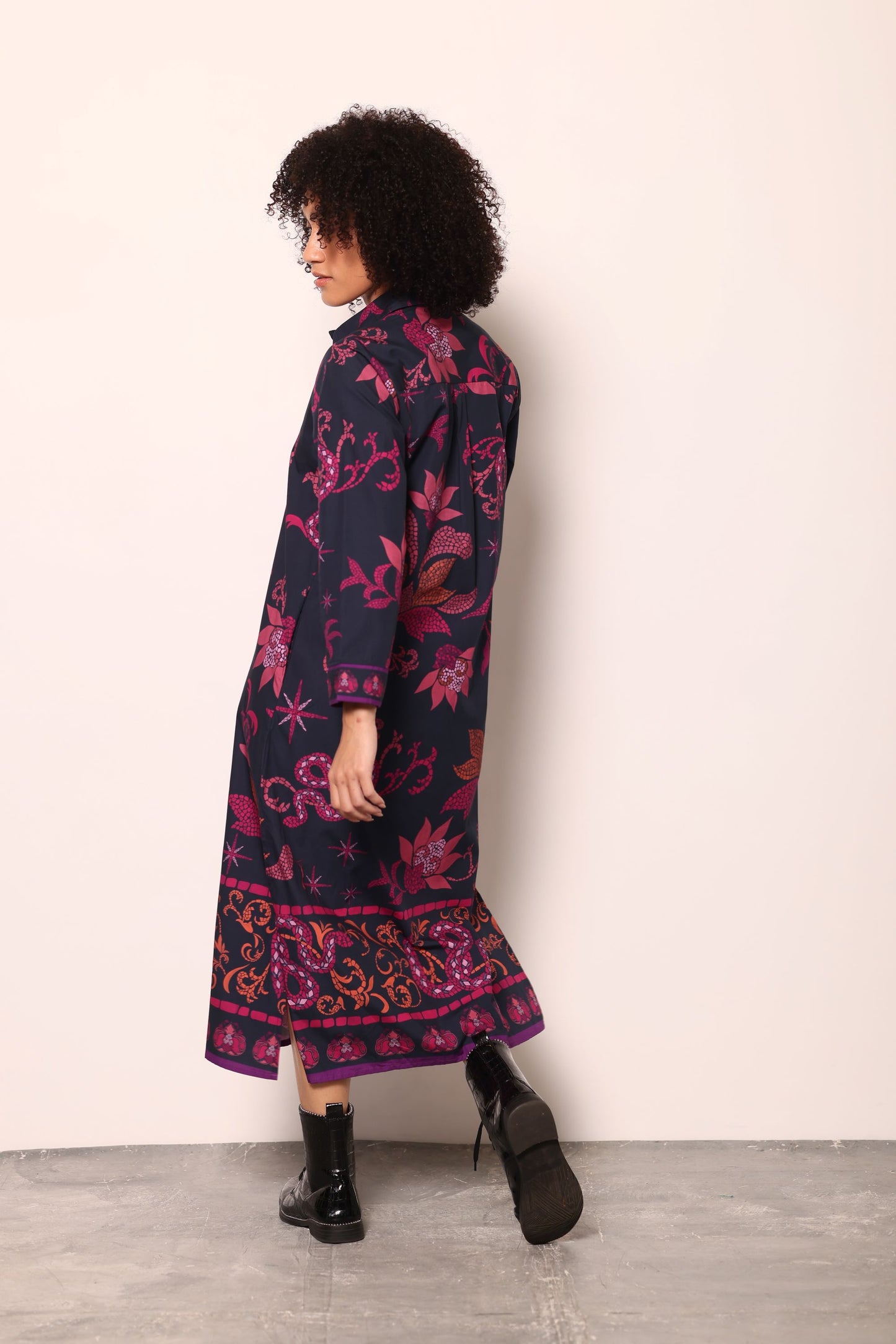 MIDNIGHT MOSAIC ELIZA DRESS