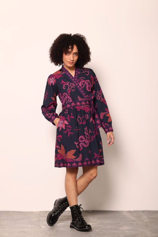 MIDNIGHT MOSAIC CARA DRESS