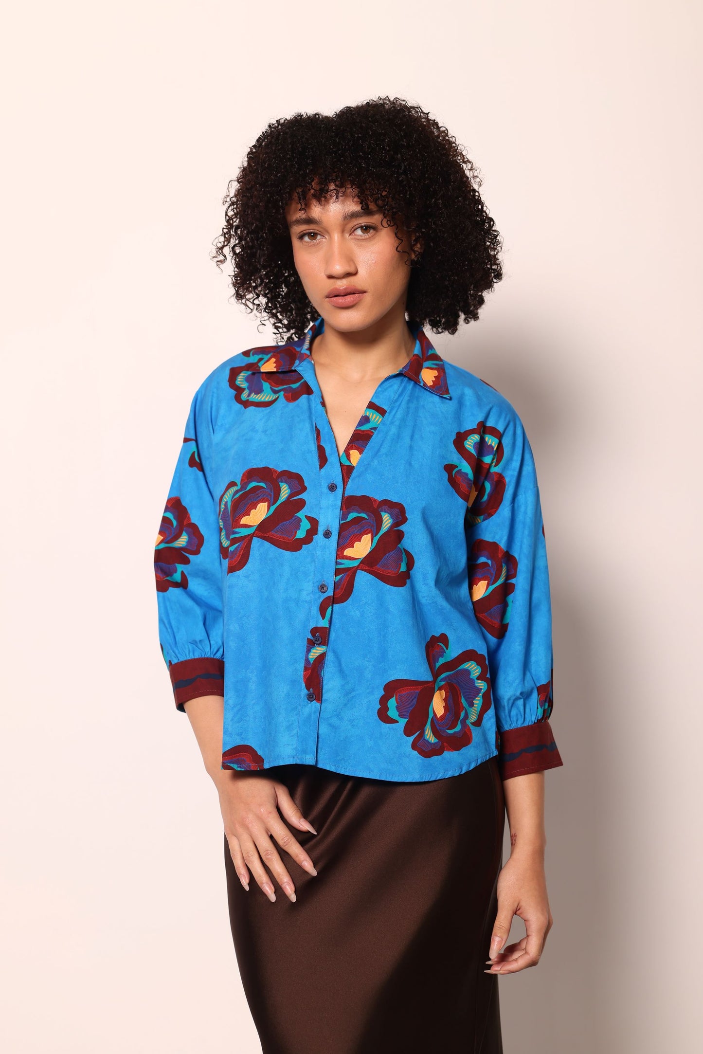 FLORAL DREAMS ELSA TOP