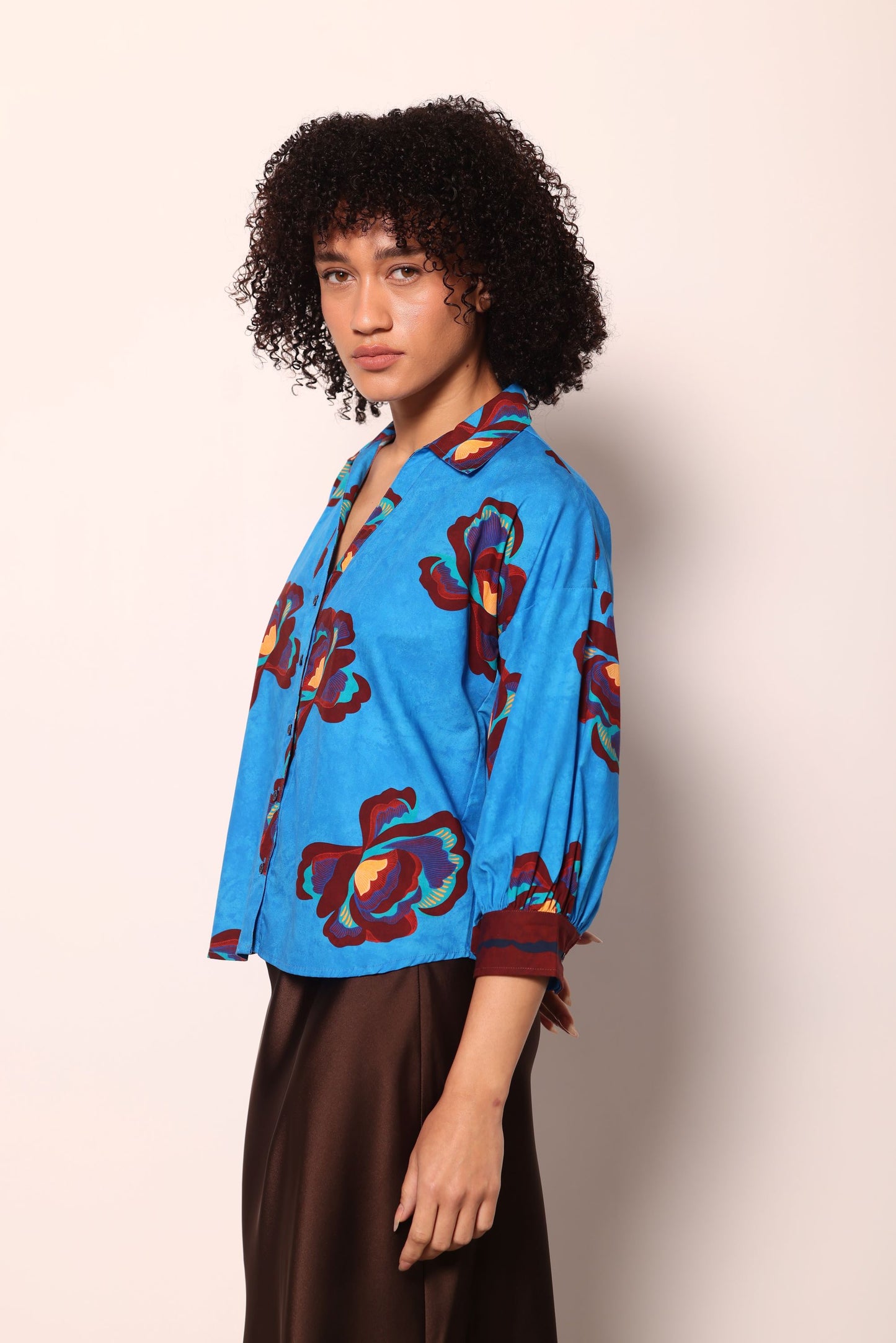 FLORAL DREAMS ELSA TOP