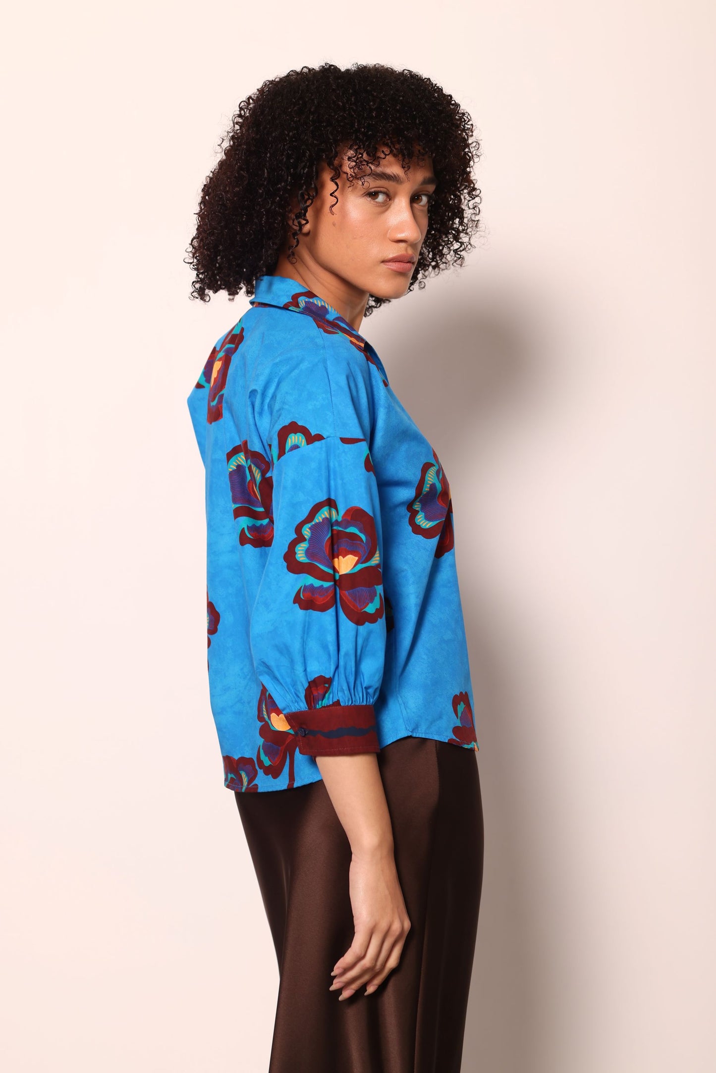 FLORAL DREAMS ELSA TOP