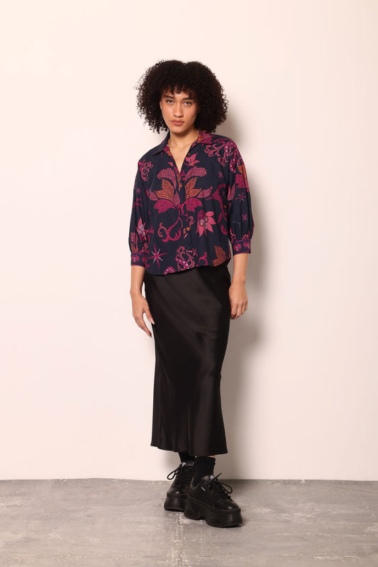 MIDNIGHT MOSAIC ELSA TOP