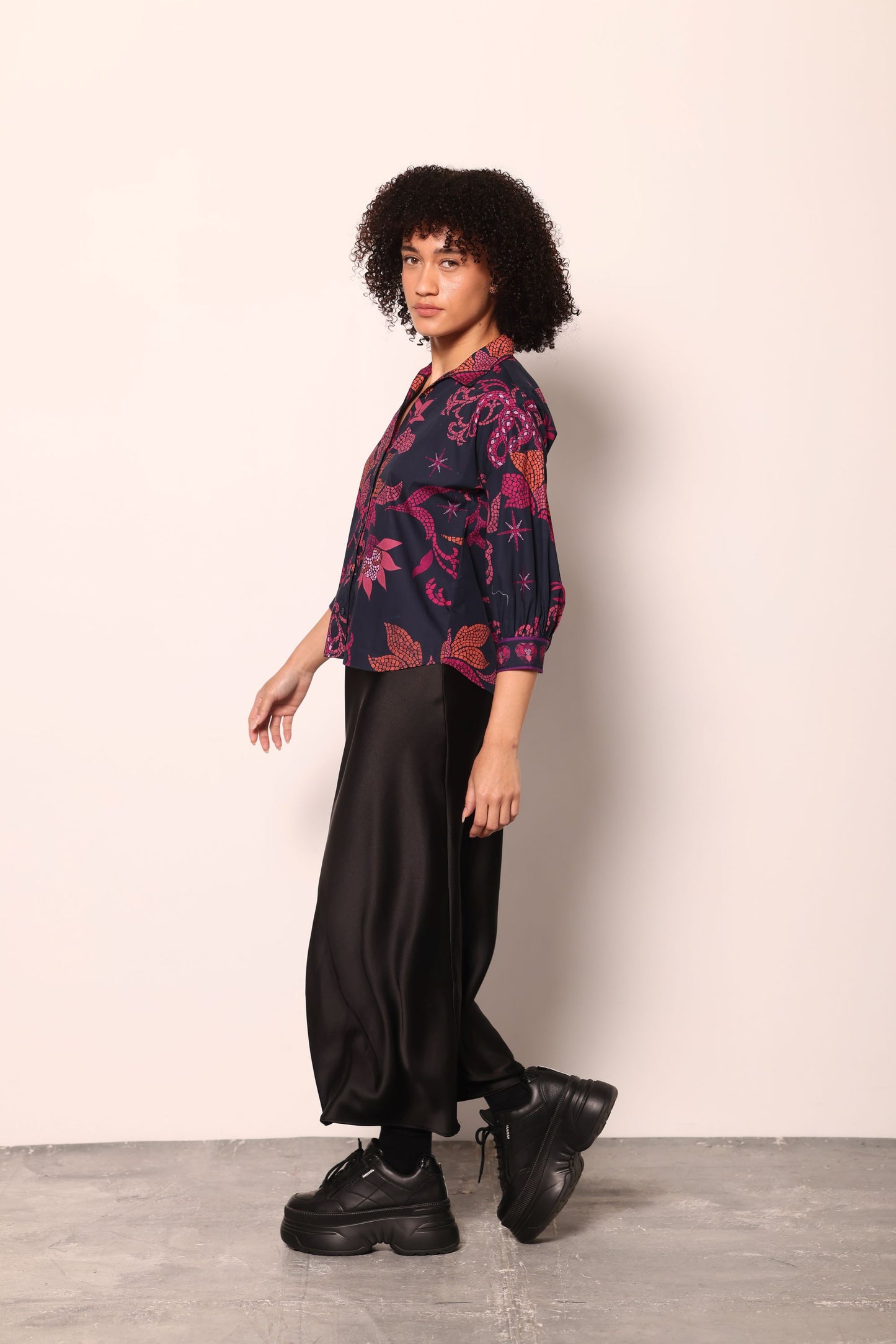 MIDNIGHT MOSAIC ELSA TOP