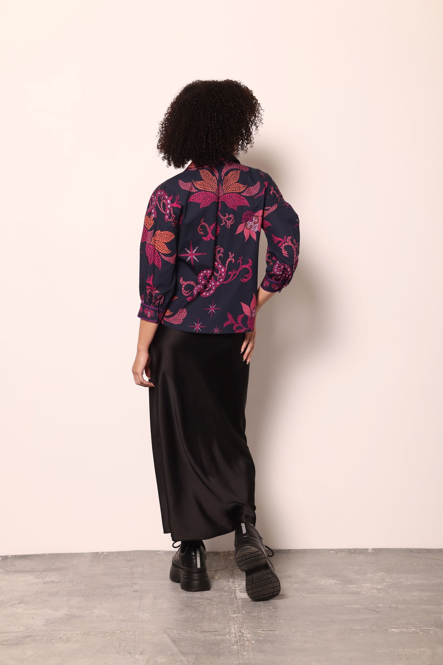 MIDNIGHT MOSAIC ELSA TOP