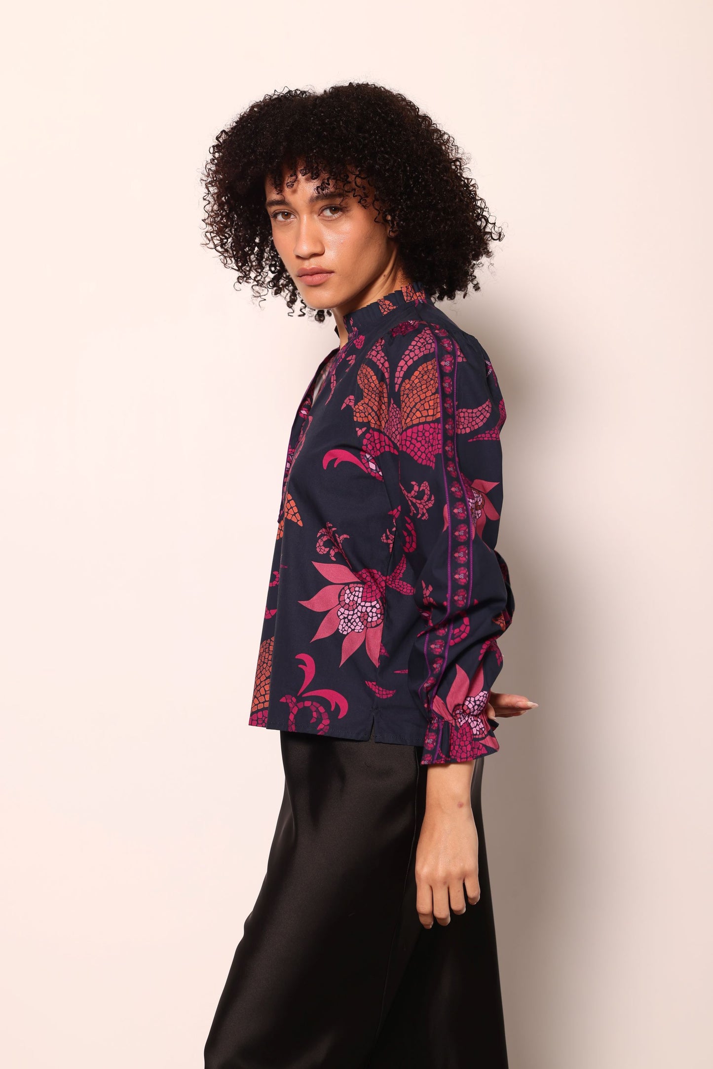 MIDNIGHT MOSAIC ASHLEY TOP