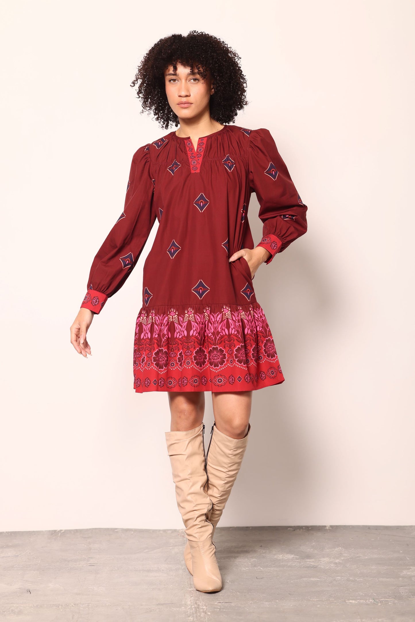 GEO FERNS OLLIE DRESS