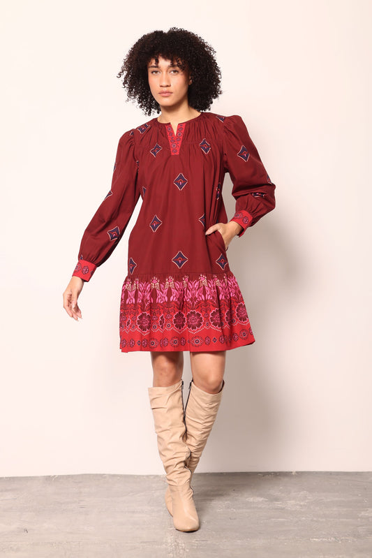 GEO FERNS OLLIE DRESS