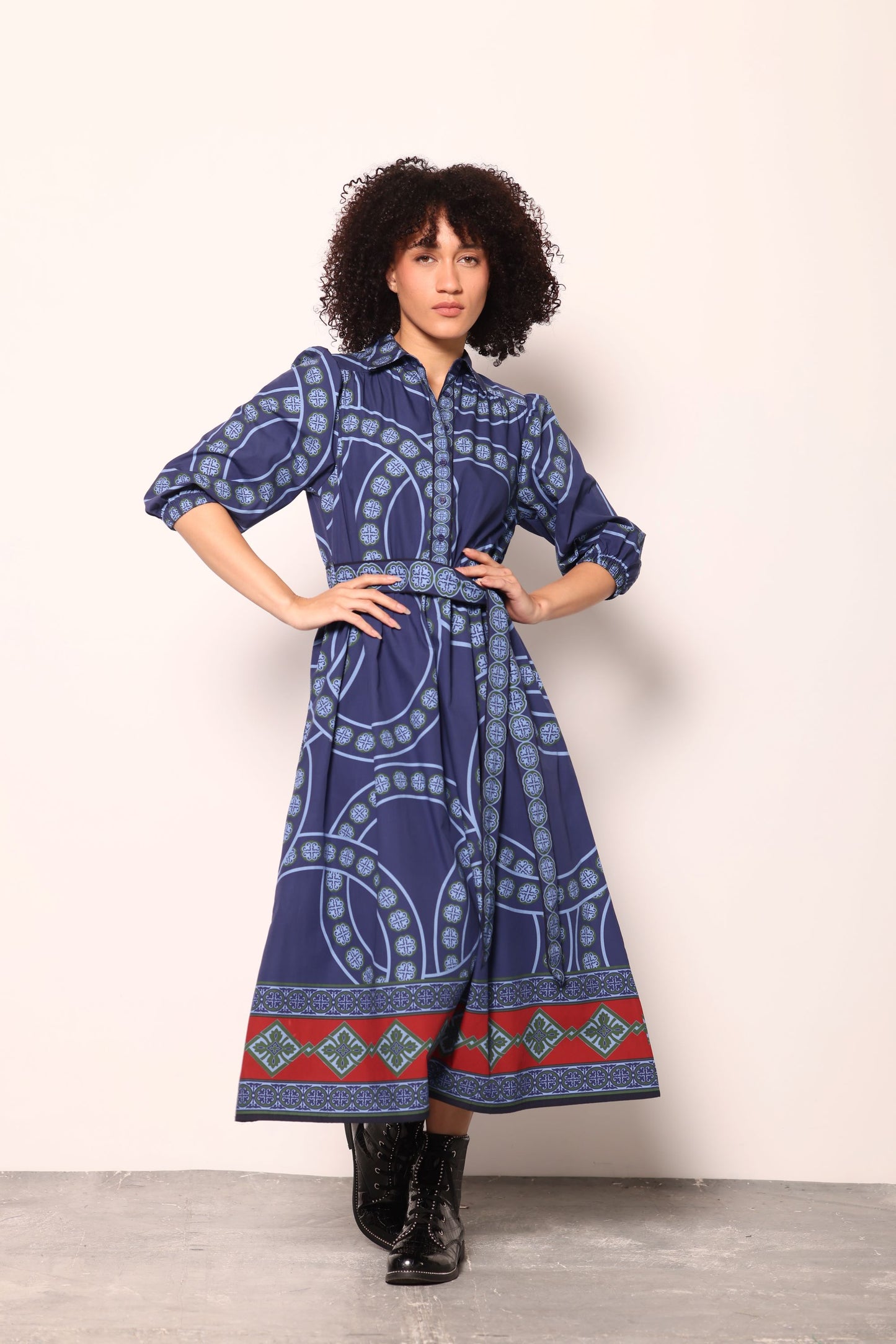 VINTAGE CIRCLES OLLIE DRESS