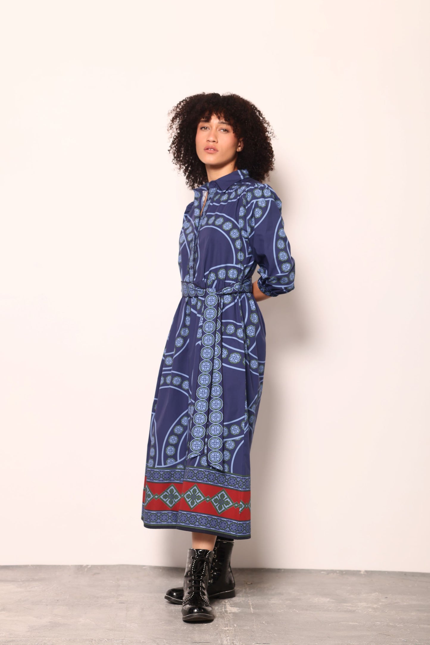 VINTAGE CIRCLES OLLIE DRESS