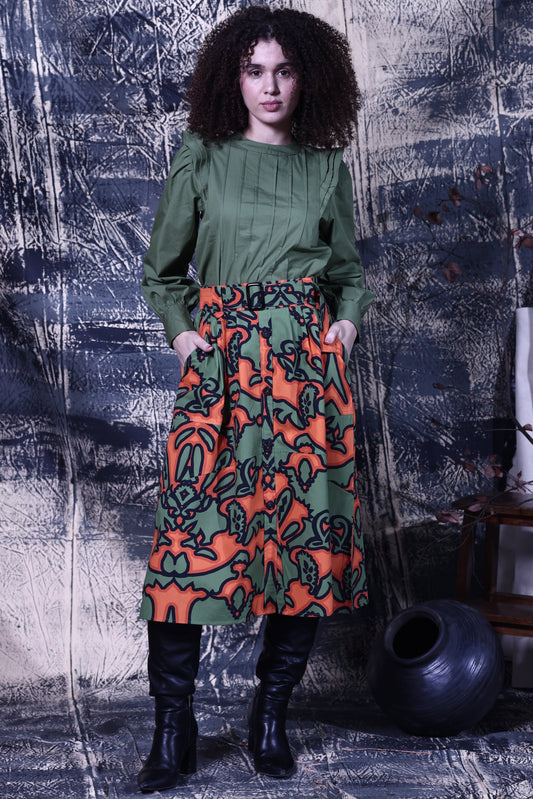 ORNAMENTAL KIRA SKIRT