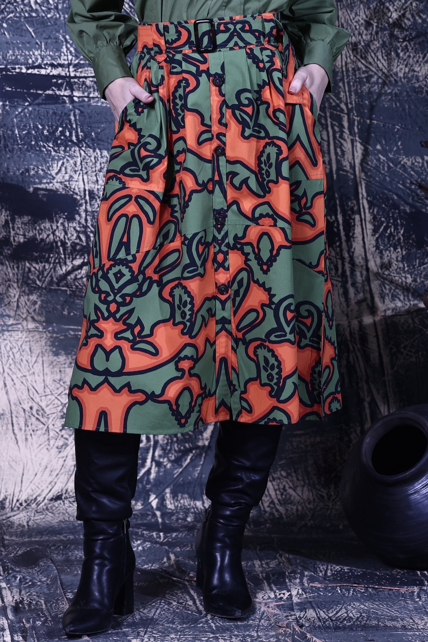 ORNAMENTAL KIRA SKIRT