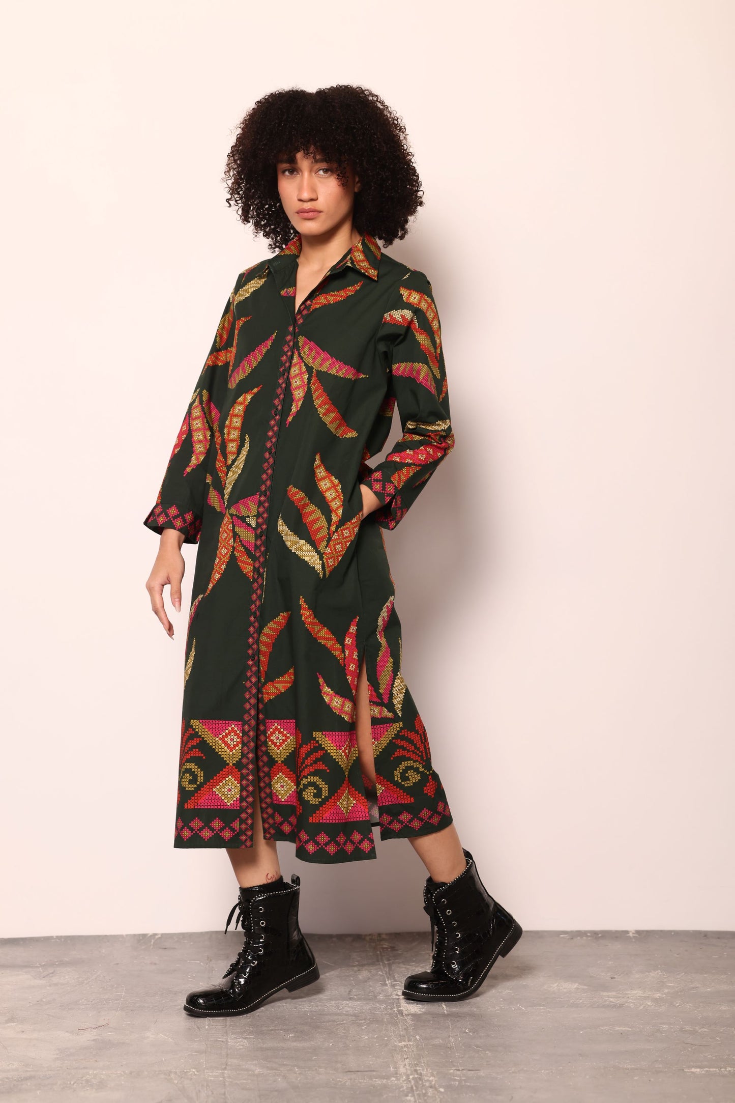 FOREST STITCH ELIZA DRESS