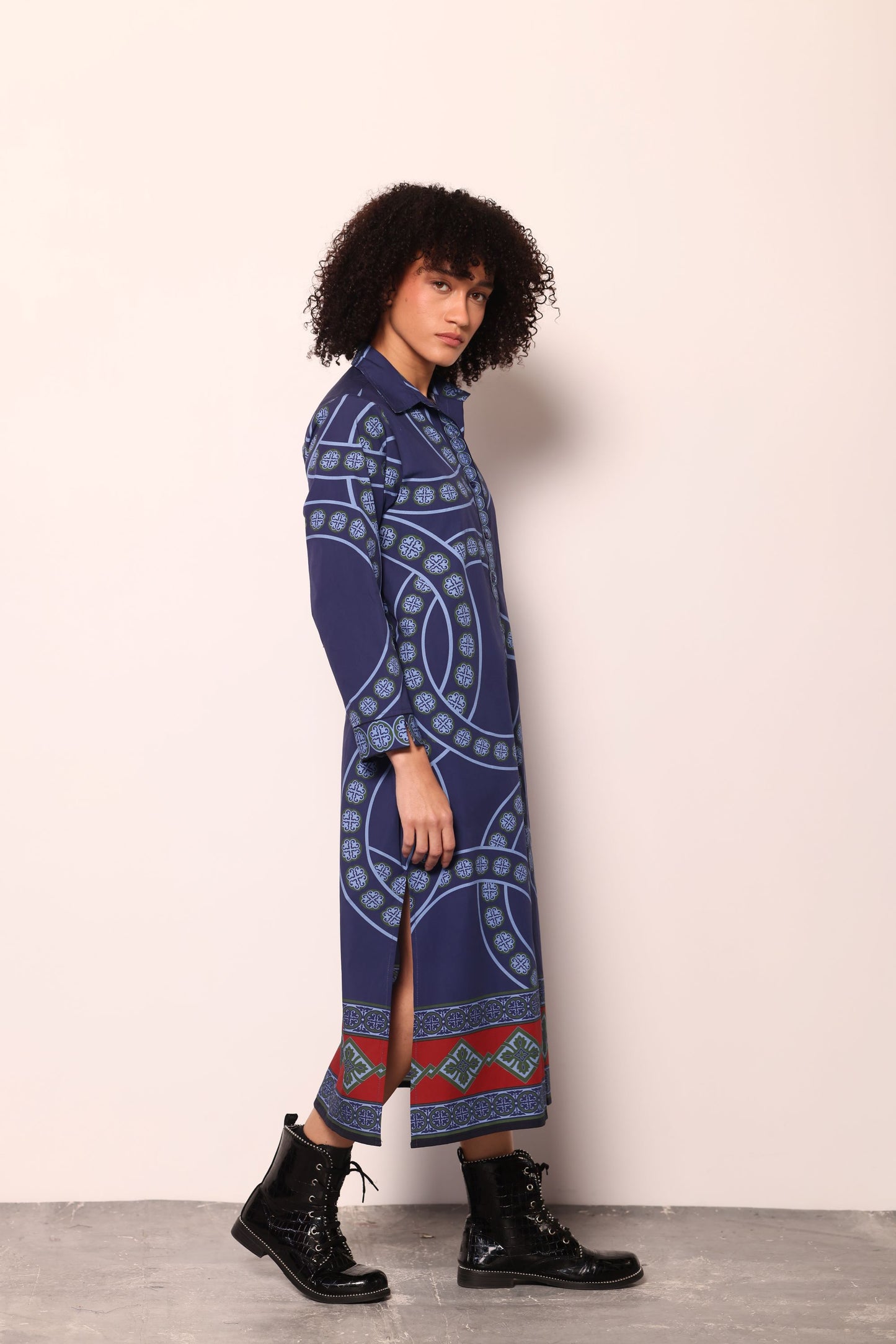 VINTAGE CIRCLES ELIZA DRESS