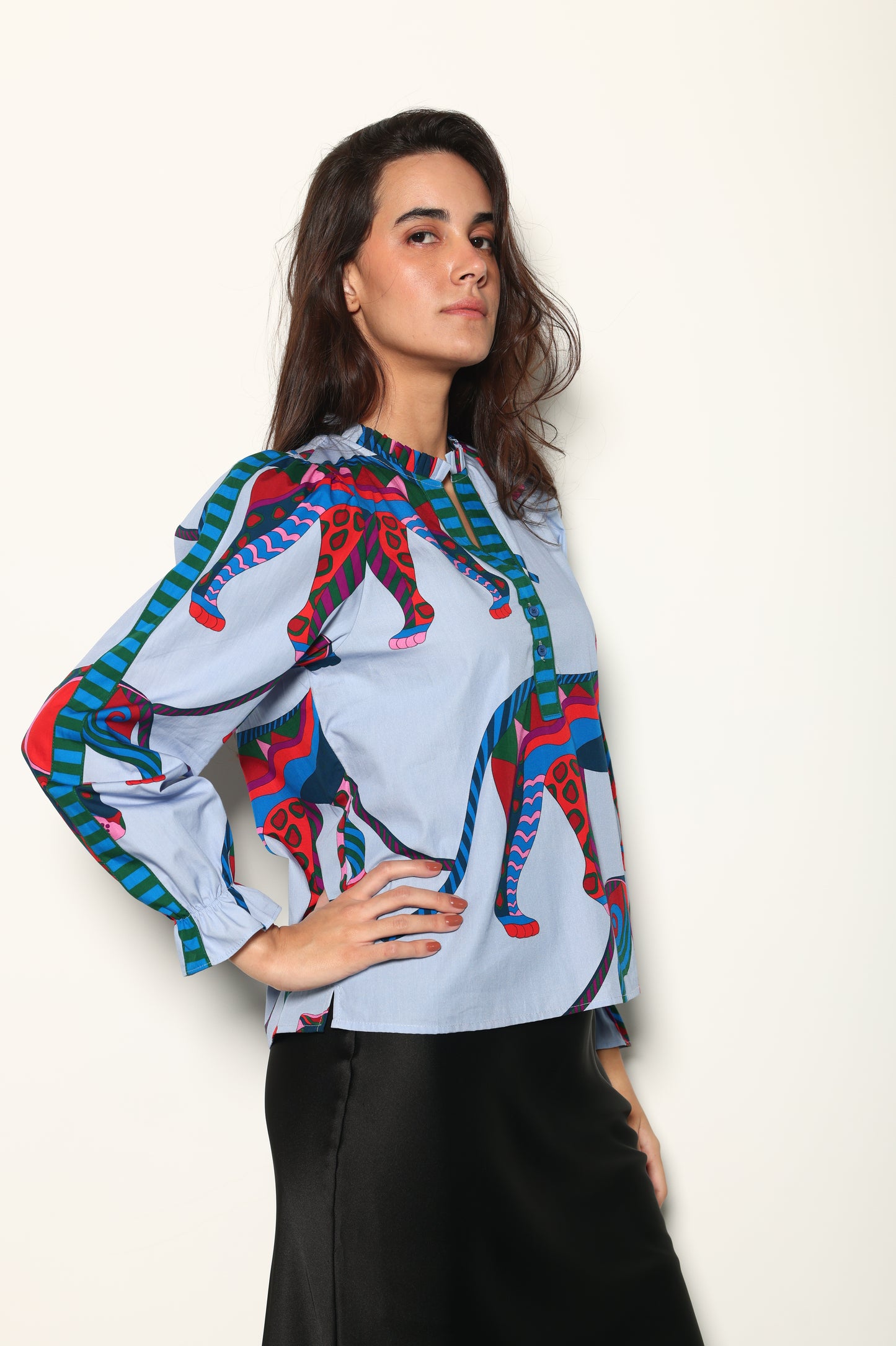 CHEETAH MIRAGE ASHLEY TOP