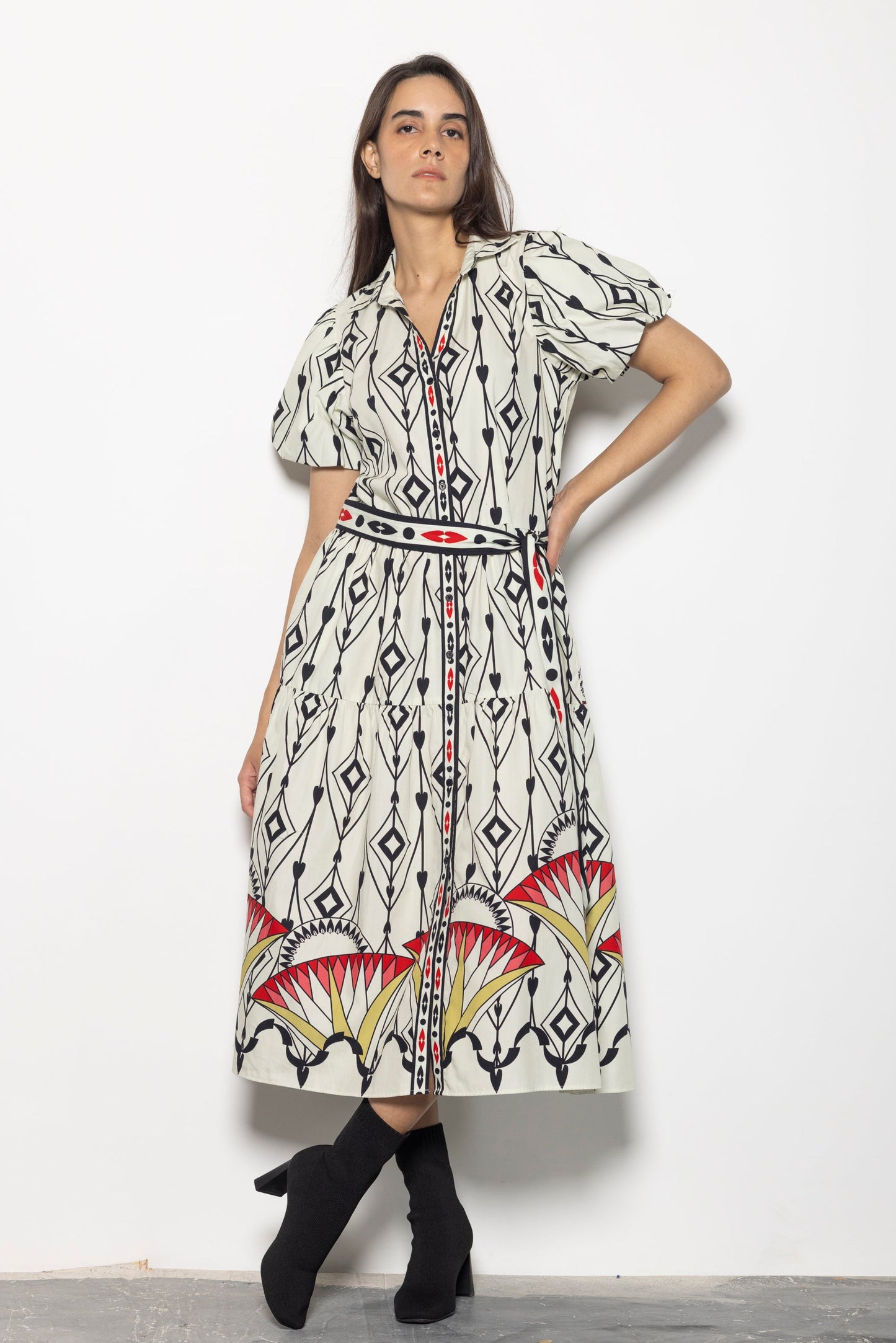 ARROW MOTIFS DELLA DRESS