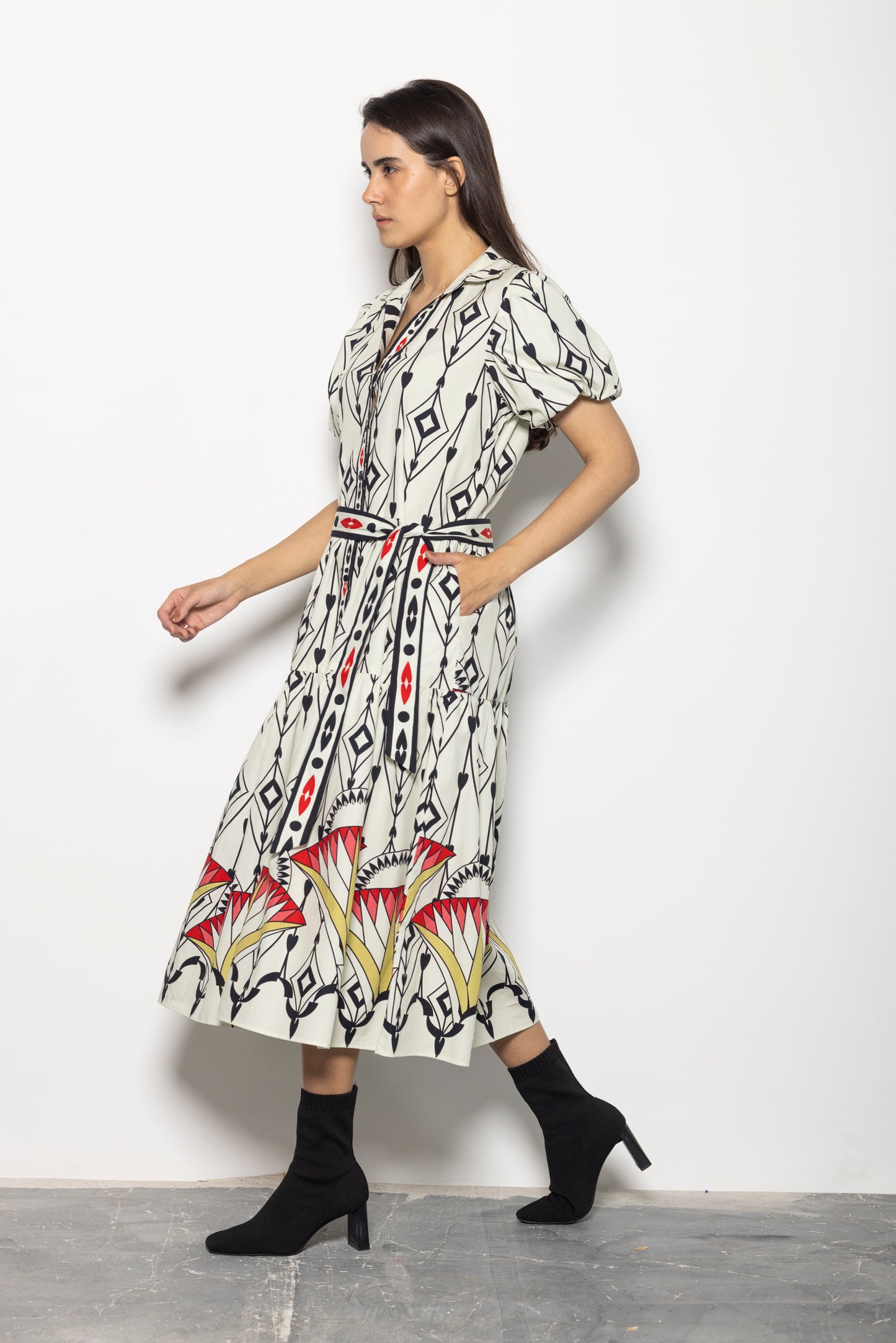 ARROW MOTIFS DELLA DRESS