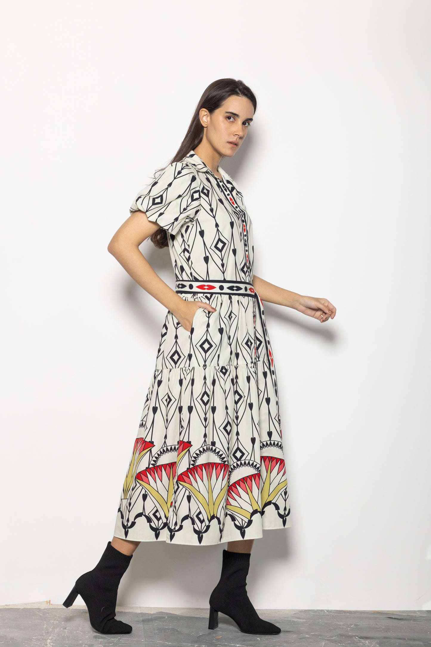 ARROW MOTIFS DELLA DRESS