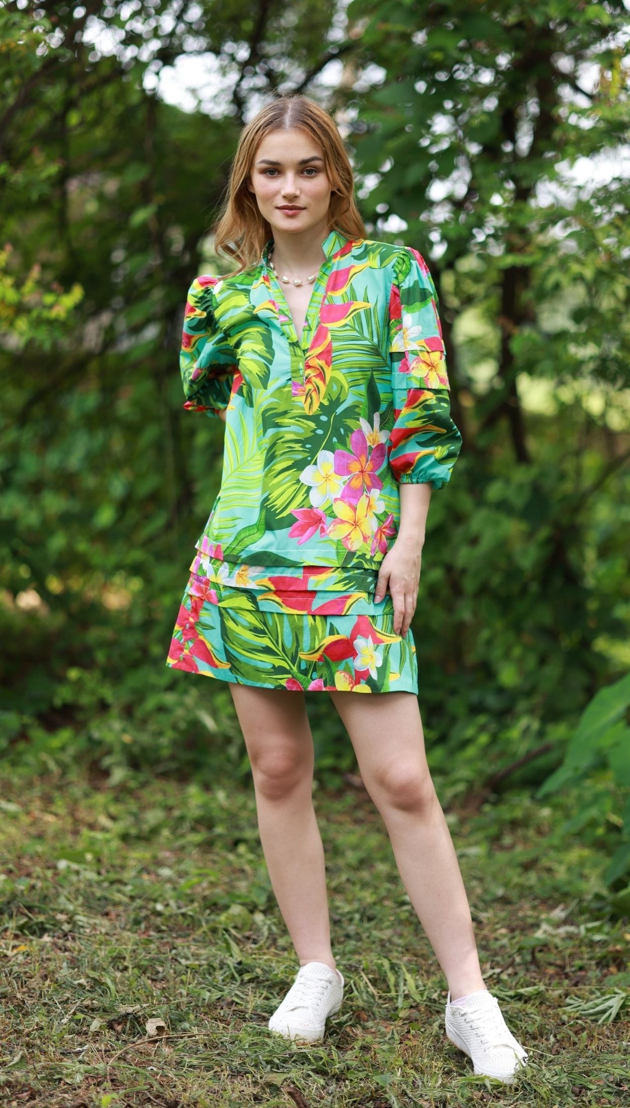 TROPICAL FREYA DRESS