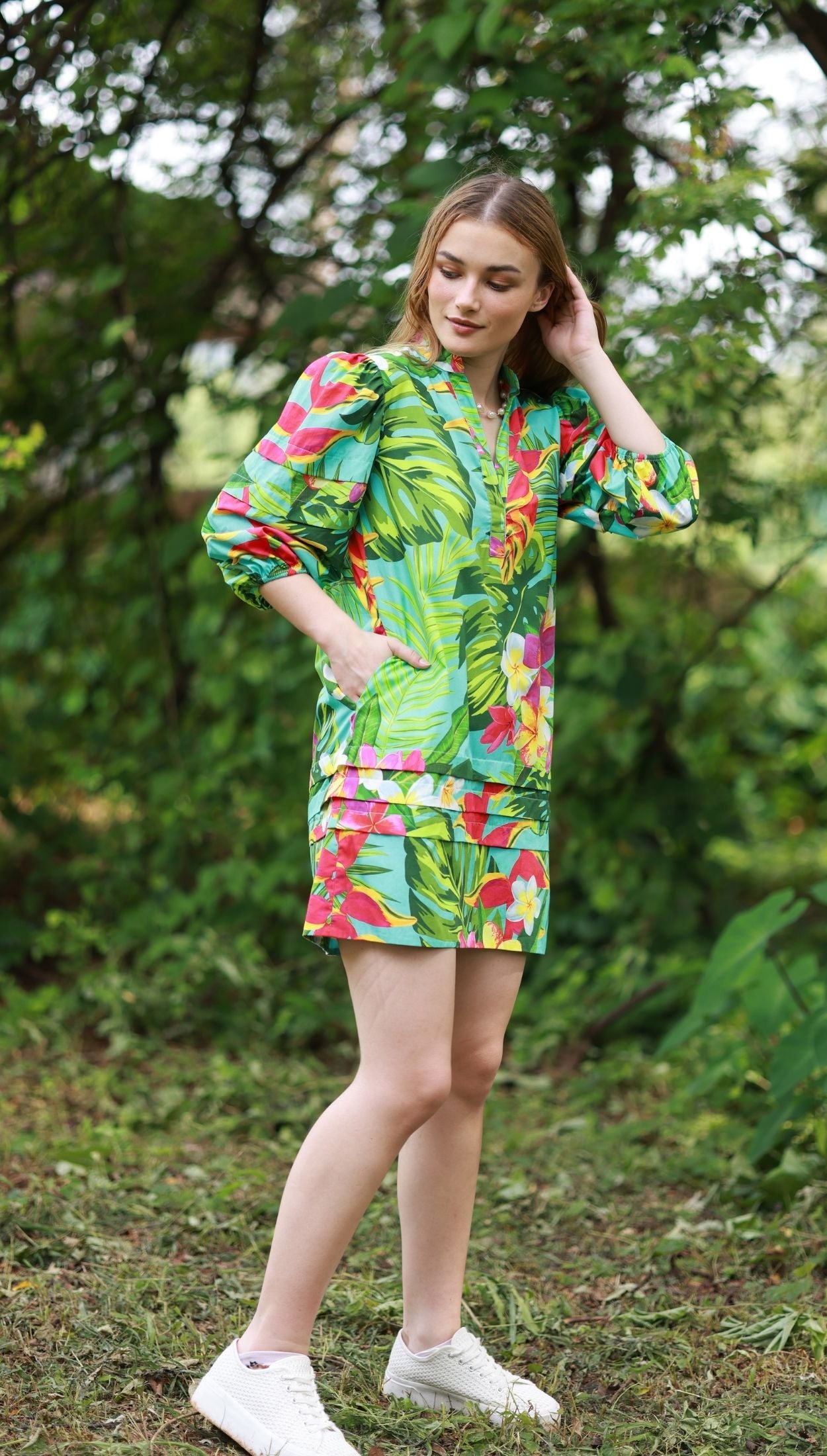 TROPICAL FREYA DRESS