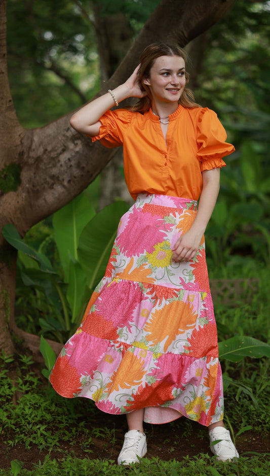 FLORAL BUNCHES ADA Skirt