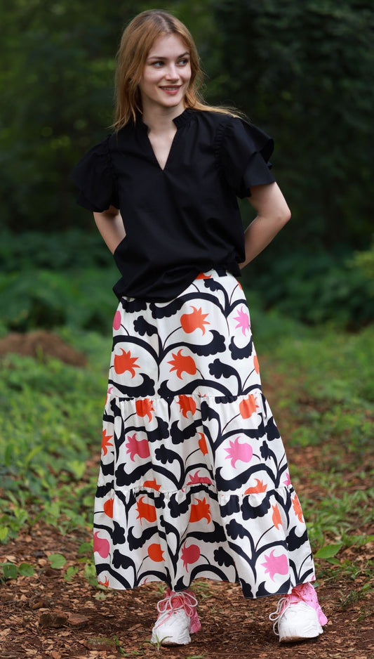 KAZAKH TULIPS ADA Skirt
