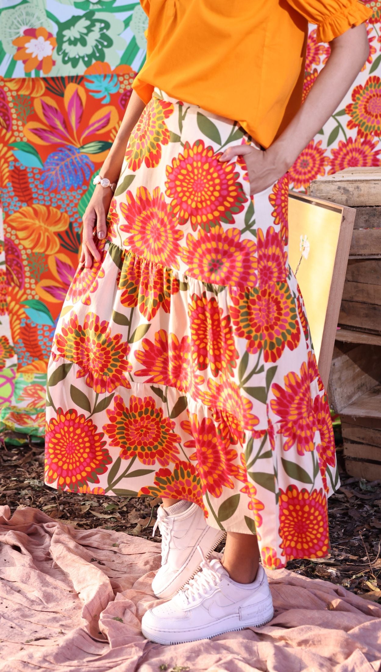 MAJESTIC GARDEN ADA Skirt