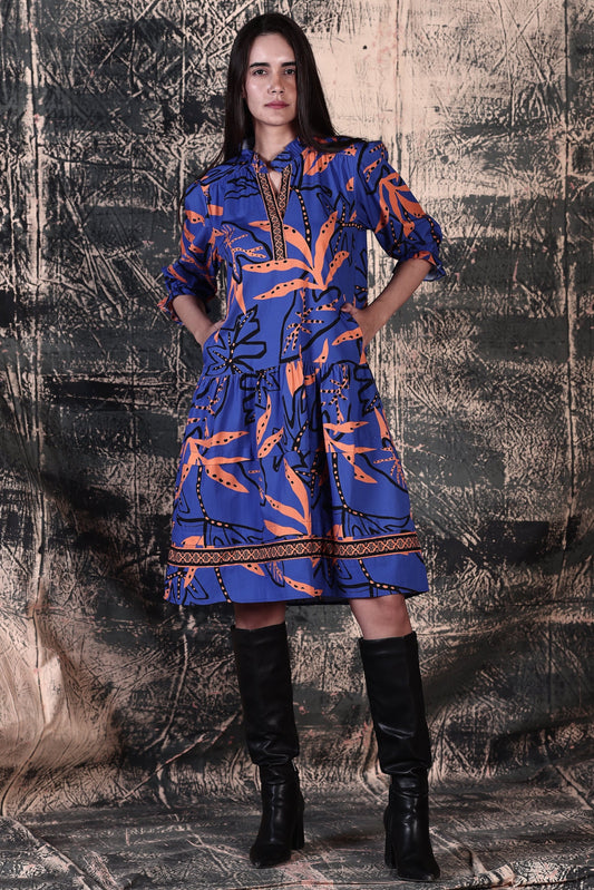 ROYAL FERNS SASHA DRESS